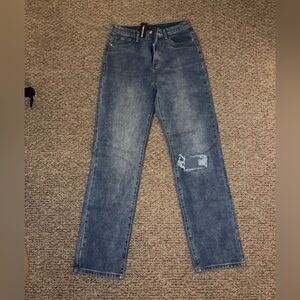 PLT straight leg jeans